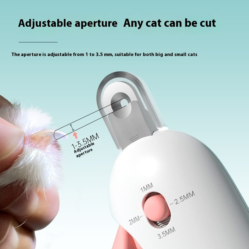 Cat Nail Scissors With Gravity Push Scissors