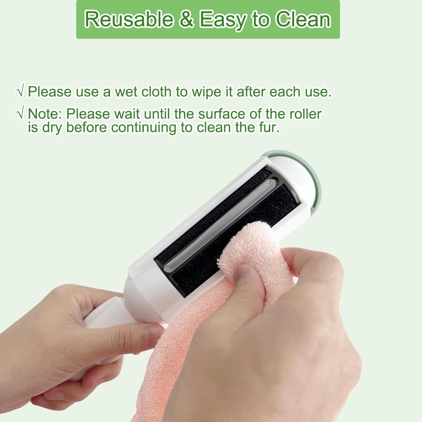 Reusable Pet Hair Remover For Couch, Bedding & More - Easy And Effective Dog Hair Removal