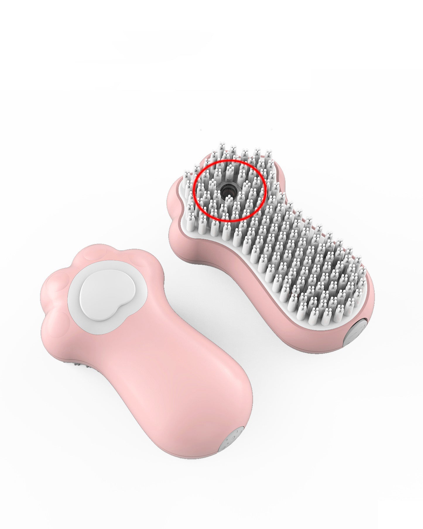 Pet Shower Brush Cat Massage Clean Soft Bristle