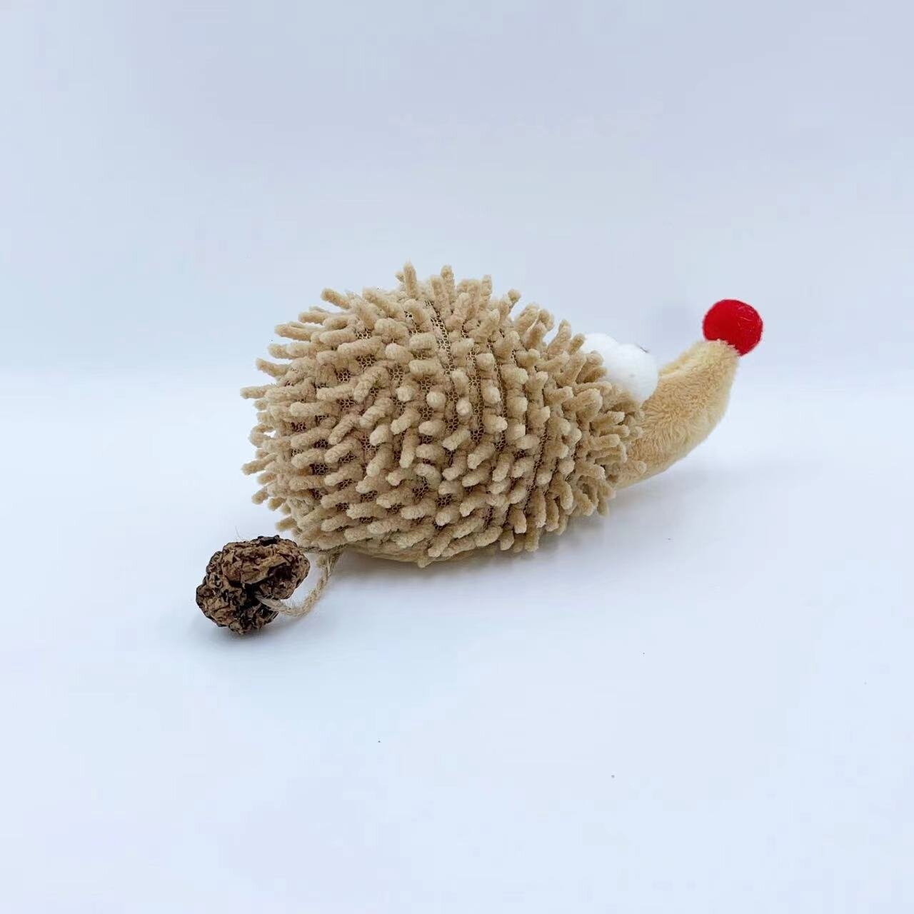 Cute Plush Cartoon Hedgehog Cat Toy